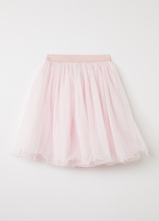 Billieblush Rok van tule - voorkant 3 roze