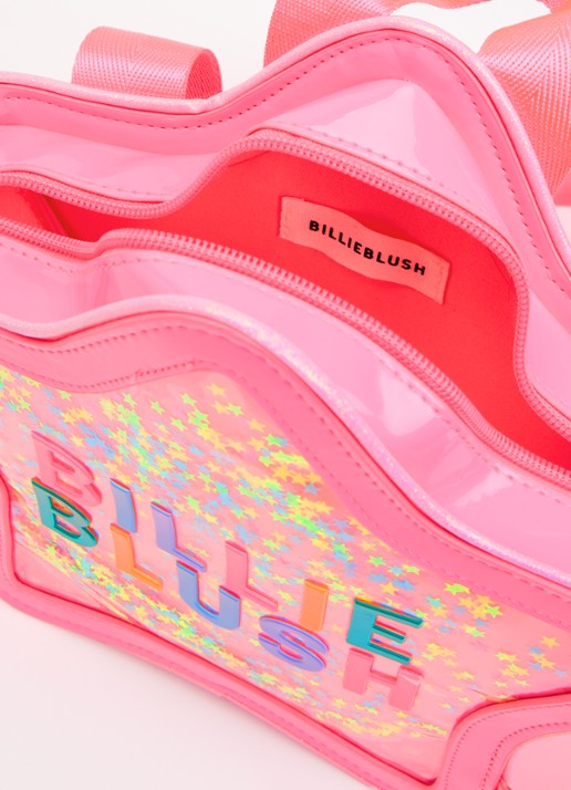 Billieblush Sterretjes rugzak met glitter - detail 2 roze