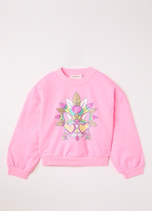 Billieblush Sweater met glitter en pailletten