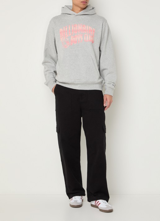 Billionaire Boys Club Mountain Fill hoodie met logoprint - voorkant 3 grijs