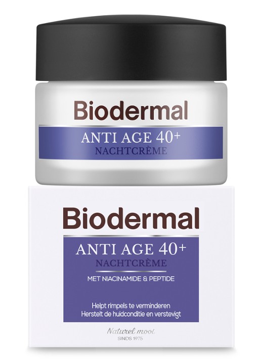 Biodermal Anti Age 40+ Nachtcrème - voorkant 2 undefined