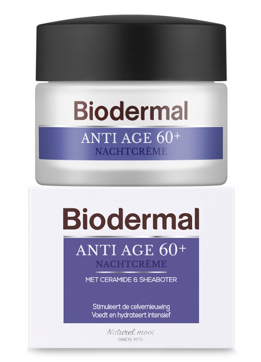 Biodermal Anti Age 60+ Nachtcrème - voorkant 2 undefined