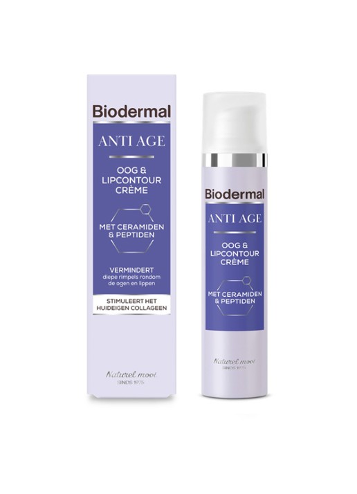 Biodermal Anti Age Oog- & Lipcontour Crème - voorkant 2 undefined