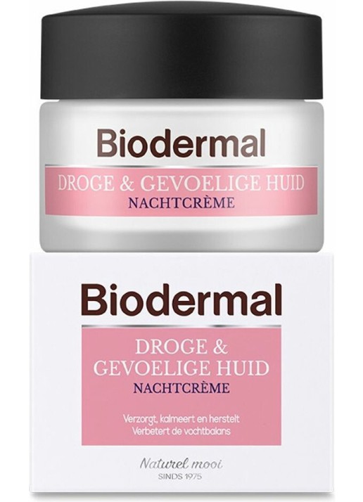 Biodermal Droge & Gevoelige Huid nachtcrème  - voorkant 2 undefined