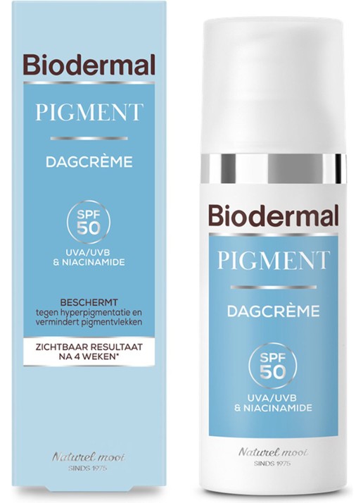 Biodermal Pigment Dagcrème SPF 50 - voorkant 2 undefined