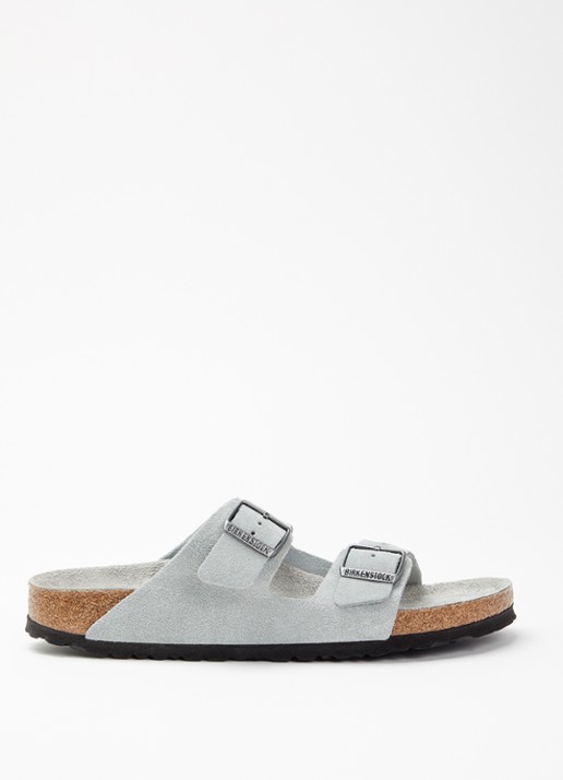 Birkenstock Arizona slipper van suède