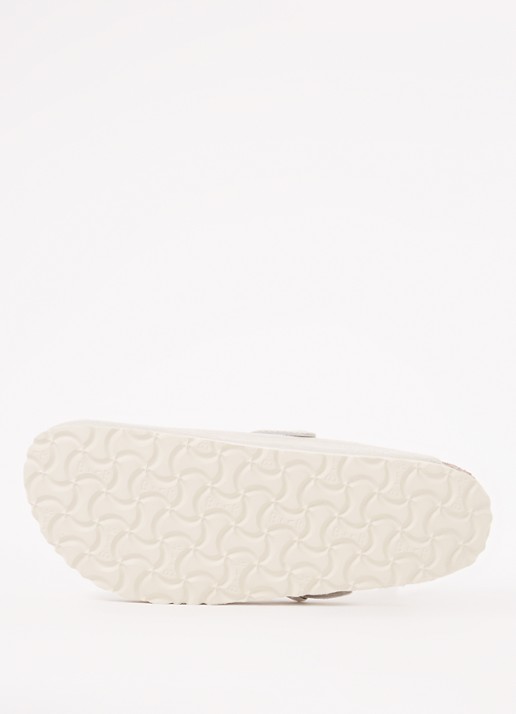 Birkenstock Boston muiltje van suède - detail 5 beige