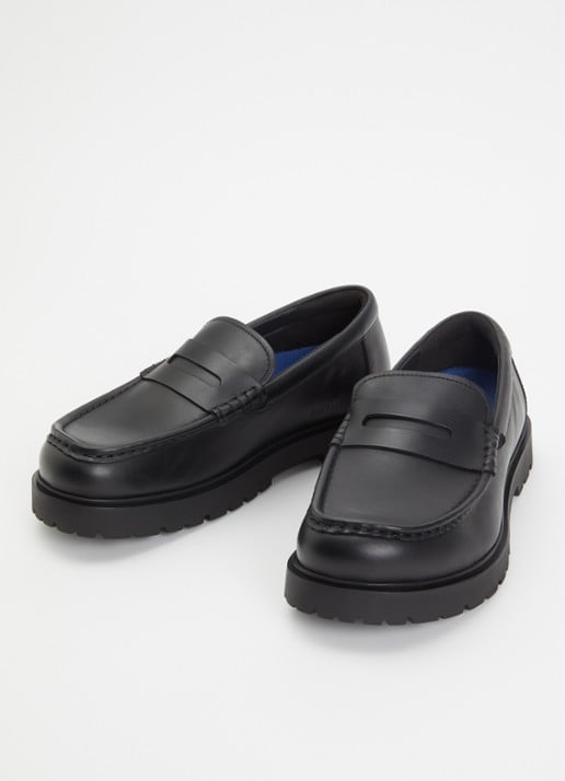 Birkenstock Highwood loafer van leer - detail 3 zwart