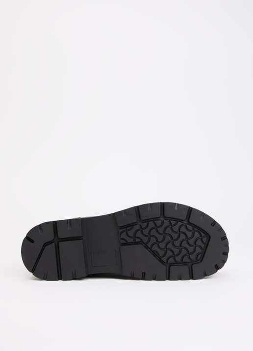 Birkenstock Highwood veterboot van leer - detail 3 zwart