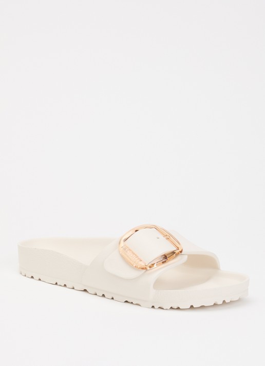 Birkenstock Madrid Big Buckle slipper met gespdetail