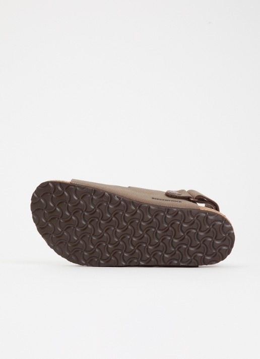 Birkenstock Milano sandaal van leer - detail 4 bruin