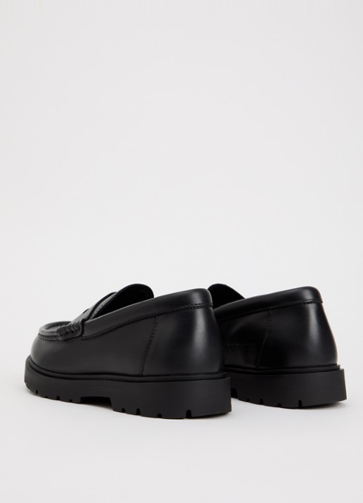 Birkenstock Narrow Fit Highwood loafer van leer - achterkant 5 zwart