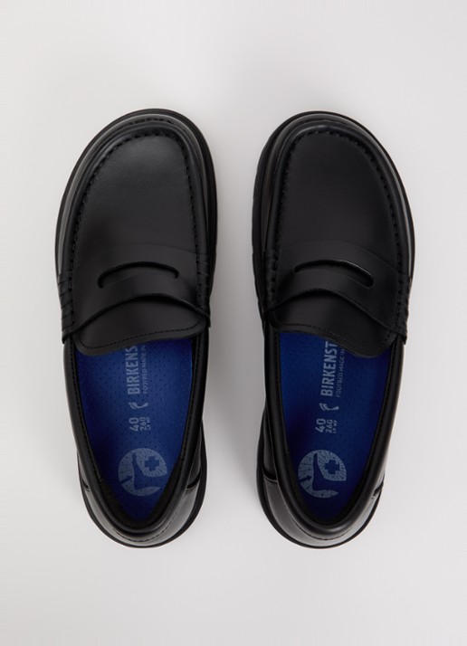 Birkenstock Narrow Fit Highwood loafer van leer - detail 2 zwart