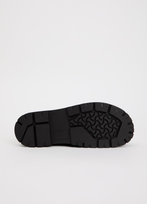 Birkenstock Narrow Fit Highwood loafer van leer - detail 3 zwart