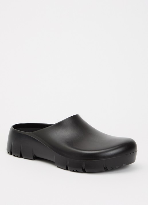 Birkenstock Super Birki 2.0 muiltje van rubber - voorkant 2 zwart