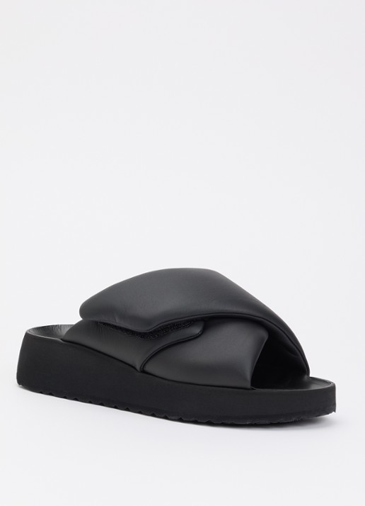 Birkenstock Theda Cross Strap slipper van leer