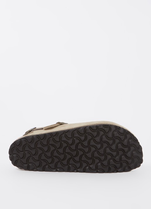 Birkenstock Tokio sandaal van suède - detail 4 khaki