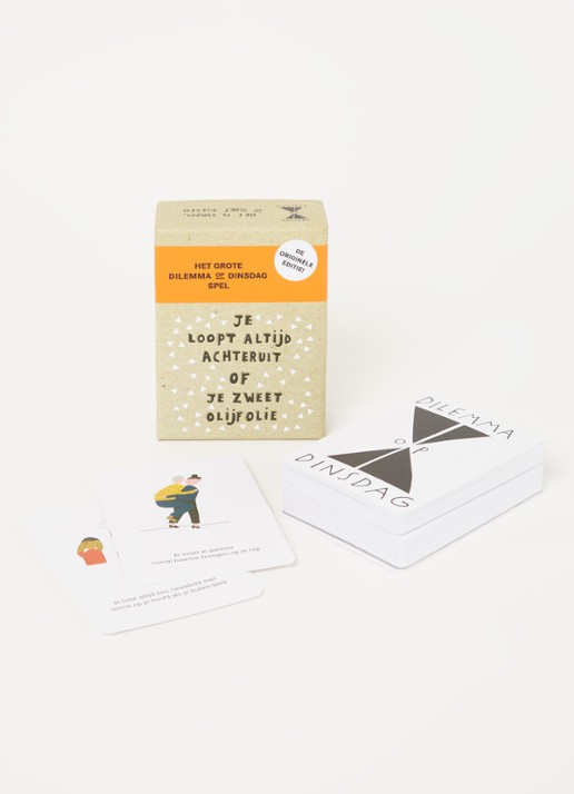 BIS Publishers Het grote dilemma op dinsdag spel - detail 3 lichtbruin