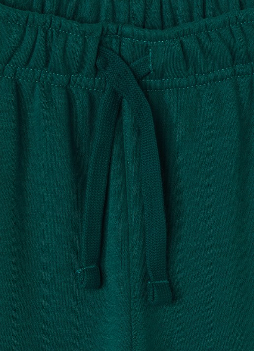 Björn Borg Borg Classic tapered fit joggingbroek met logoborduring - detail 5 donkergroen