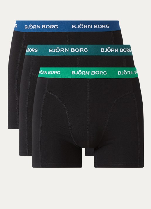 Björn Borg Boxershort met logoband in 3-pack