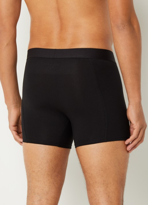Björn Borg Boxershort met logoband in 3-pack - achterkant 2 blauw