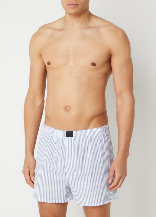 Björn Borg Boxershorts met logoband in 2-pack - detail 2 blauw