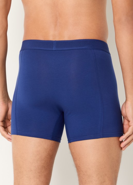 Björn Borg Boxershorts met logoband in 3-pack - achterkant 2 zwart
