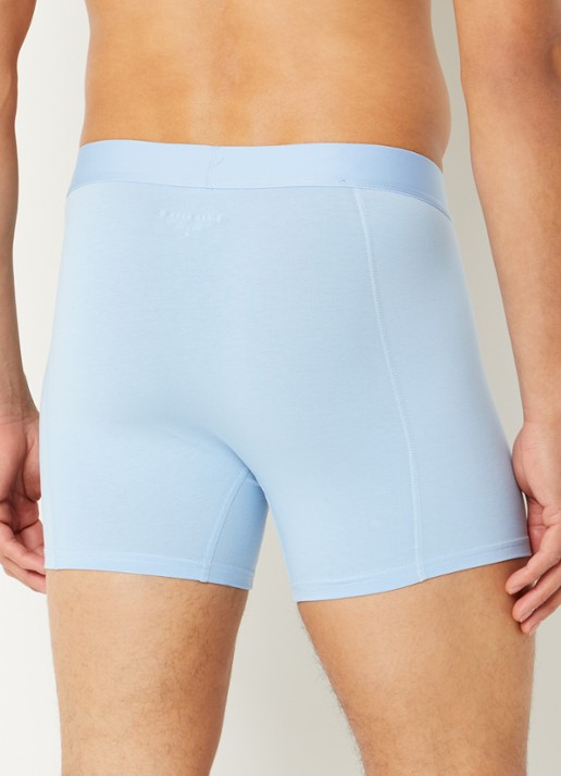 Björn Borg Boxershorts met logoband in 3-pack - achterkant blauw