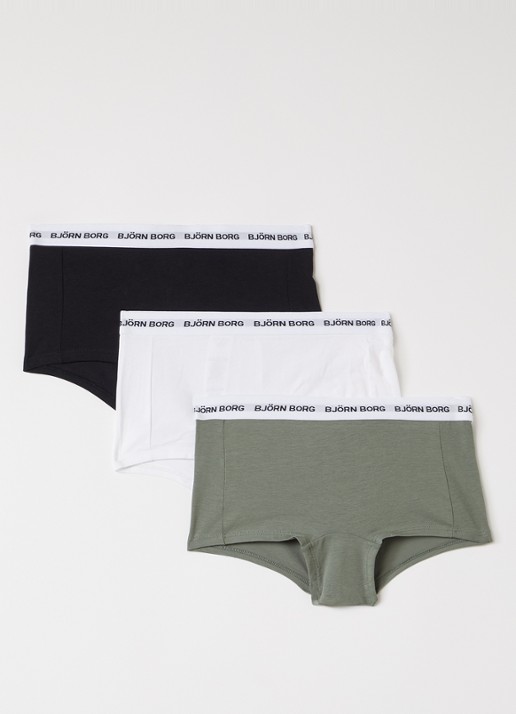 Björn Borg Boxershorts met logoband in 3-pack