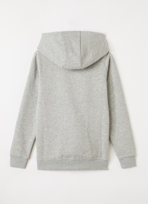 Björn Borg Essential 1 hoodie met logo - voorkant 2 grijs