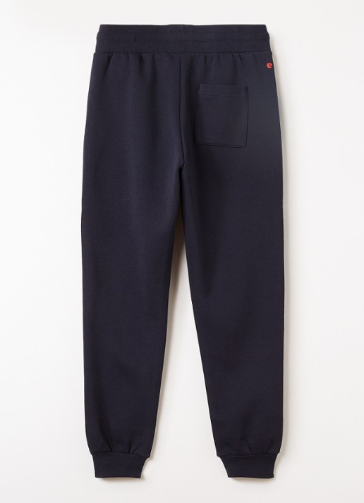 Björn Borg Essential 3 joggingbroek met logo - voorkant 3 donkerblauw