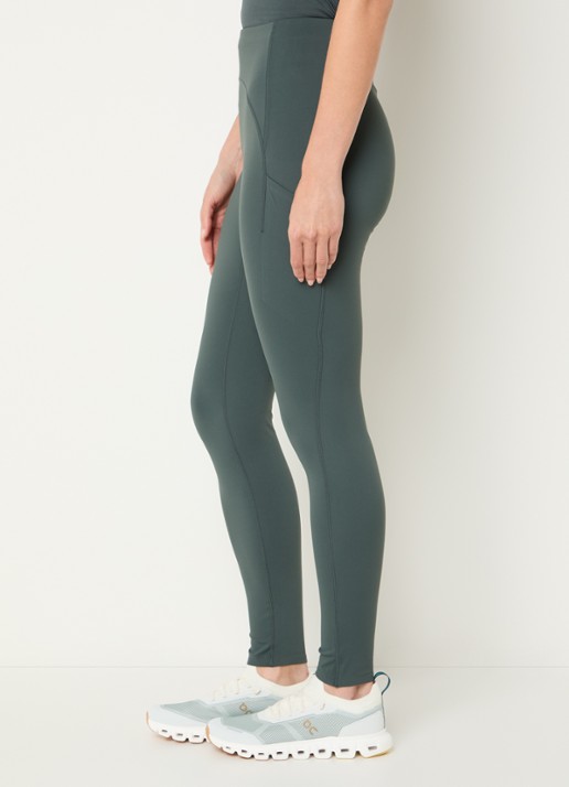 Björn Borg High waist skinny fit trainingslegging met logo - detail 4 groen