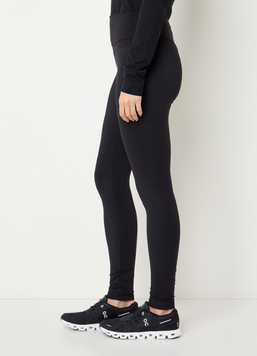 Björn Borg High waist slim fit sportlegging met logo - detail 2 zwart