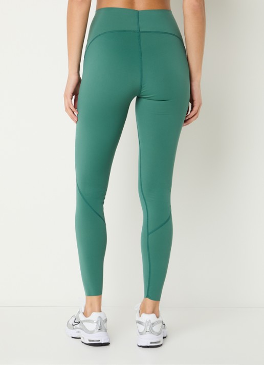 Björn Borg High waist slim fit trainingslegging - achterkant 5 groen