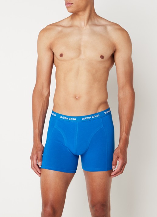 Sammy Reeson Boxer Björn Borg Solid Sammy boxershorts in 12-pack • Blauw • de Bijenkorf