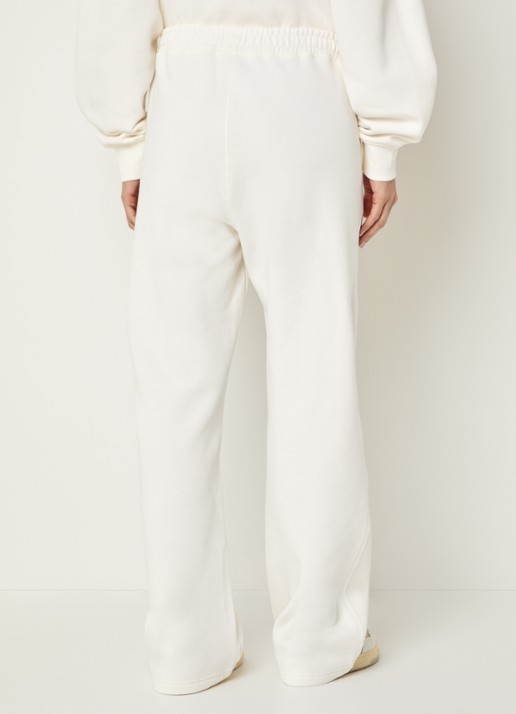 Björn Borg Studio Oversized high waist loose fit joggingsbroek met steekzakken - achterkant 4 ivoor