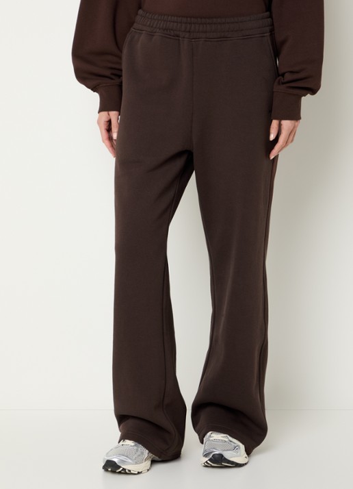 Björn Borg Studio Oversized high waist loose fit joggingsbroek met steekzakken - detail 2 bruin