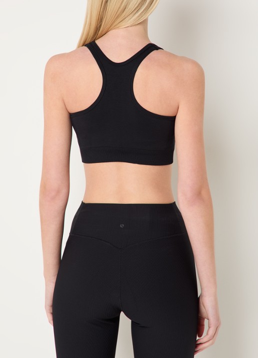 Björn Borg Studio sport bh met light support - achterkant 3 zwart