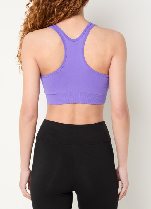 Björn Borg Studio sport bh met light support - achterkant paars
