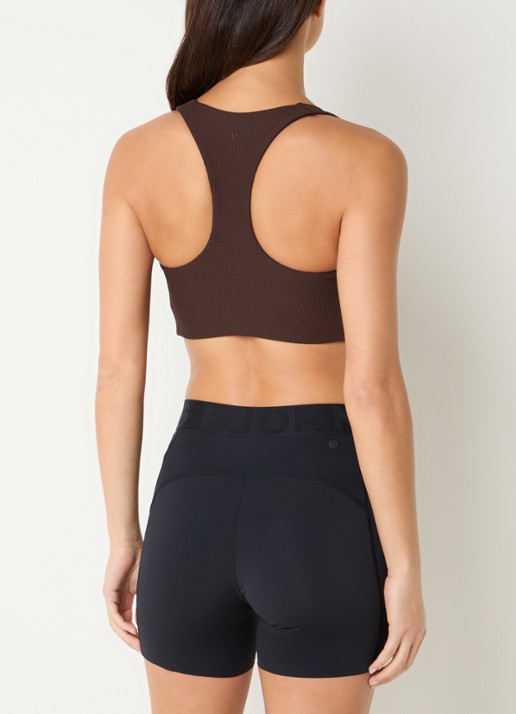 Björn Borg Studio sport bh met medium support - achterkant 4 bruin