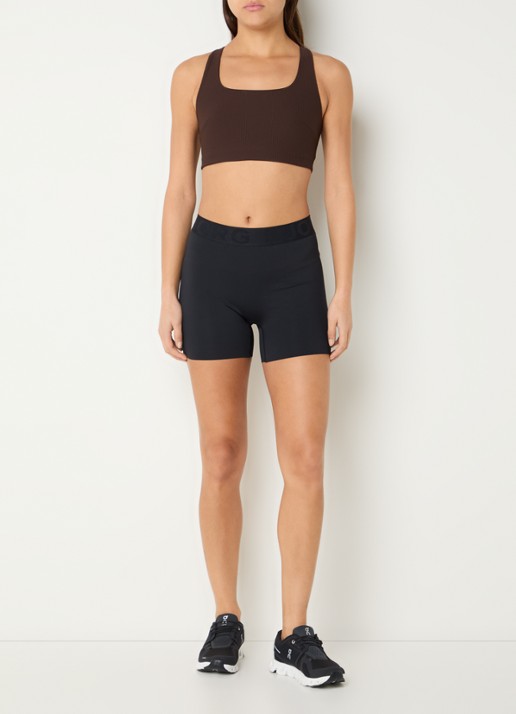 Björn Borg Studio sport bh met medium support - voorkant 3 bruin