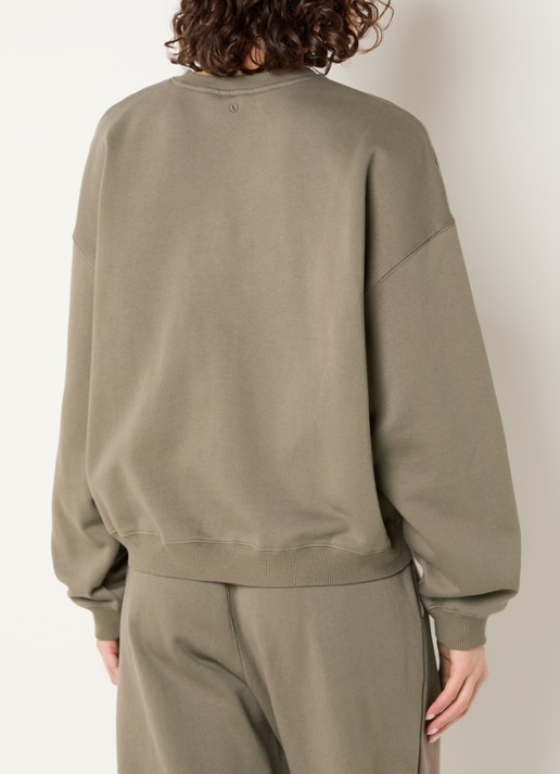 Björn Borg Sweater met borduring - achterkant 4 lichtbruin