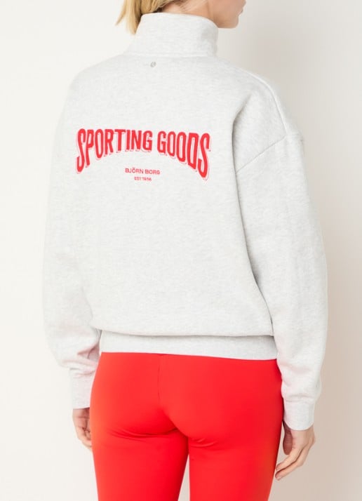 Björn Borg Sweater met halve rits