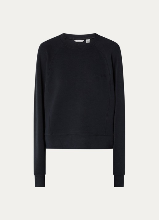 Björn Borg Sweater met logo - voorkant 2 zwart