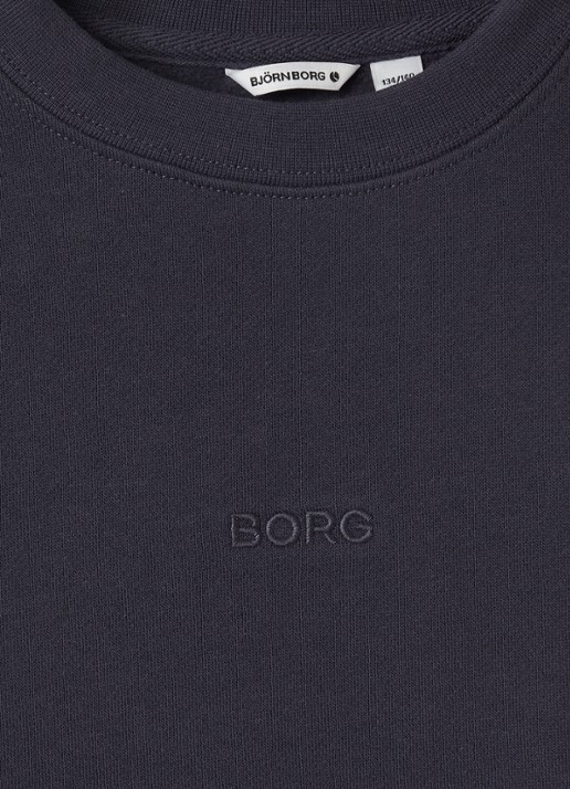Björn Borg Sweater met logoborduring - detail 3 indigo