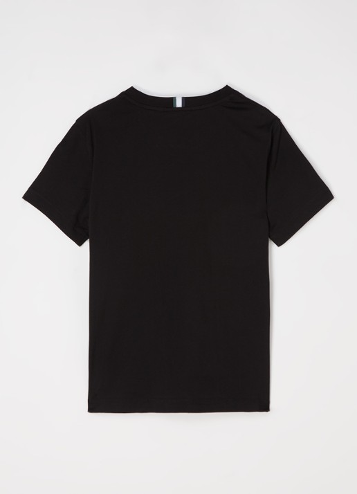 Björn Borg T-shirt met logoprint - voorkant 2 zwart