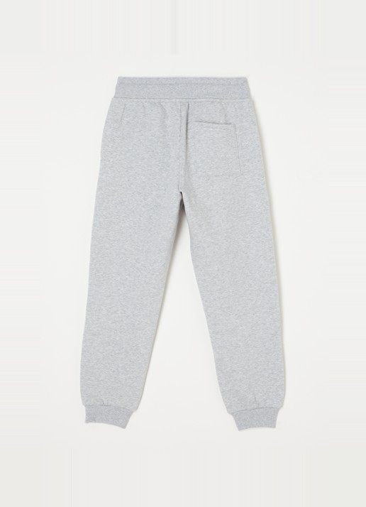 Björn Borg Tapered fit joggingbroek met steekzakken - voorkant 2 grijsmele