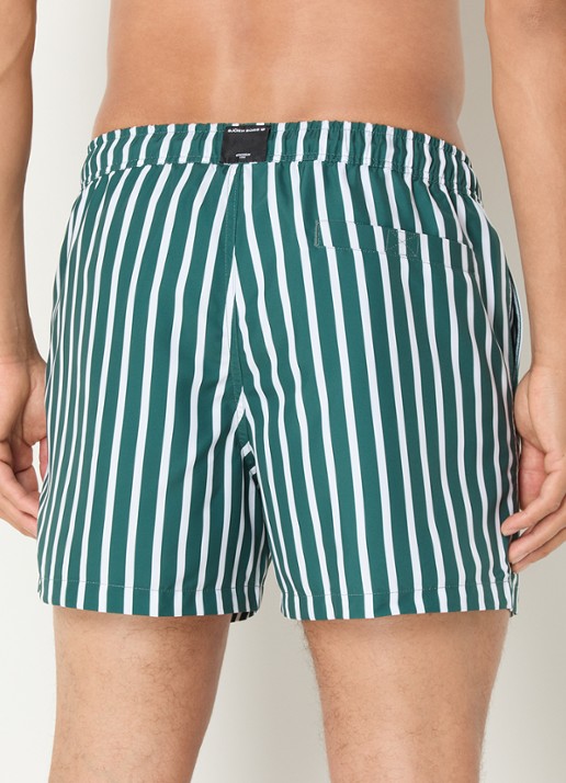 Björn Borg Zwemshorts met print - achterkant zeegroen