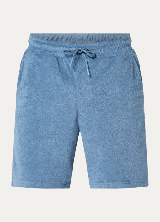 Björn Borg Zwemshorts van badstof - voorkant 2 royalblauw
