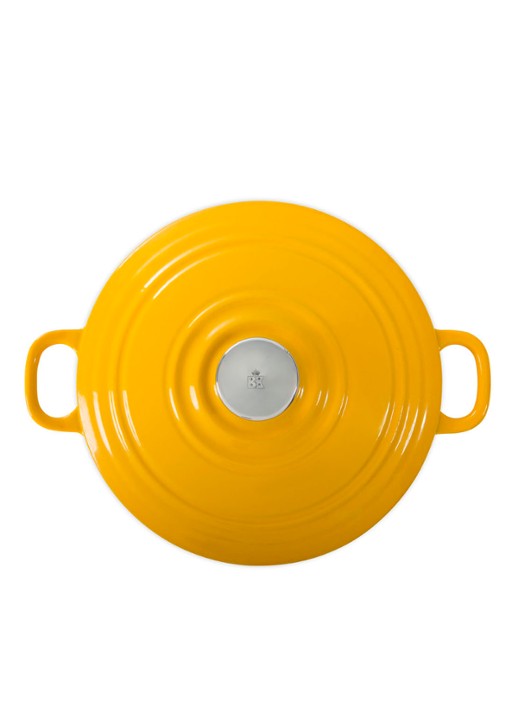 BK Bourgogne braadpan Ø24 cm - detail 4 geel